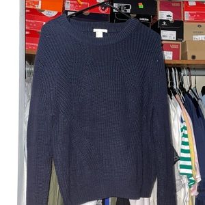 Navy blue sweater size Large from h&m